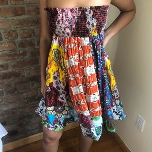 Strapless Sun Dress in Medium